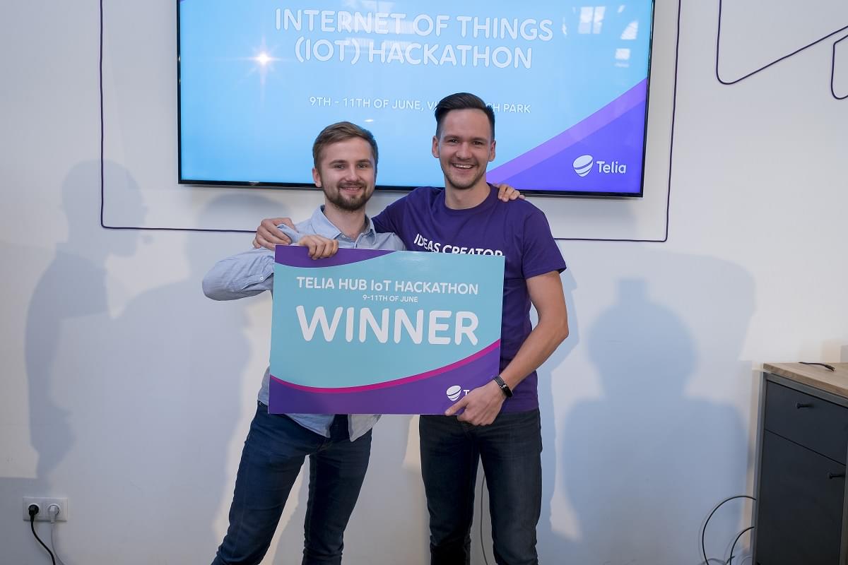 TELIA HUB IoT hackathon business ideas: from virtual office assistant to new generation insurance platform