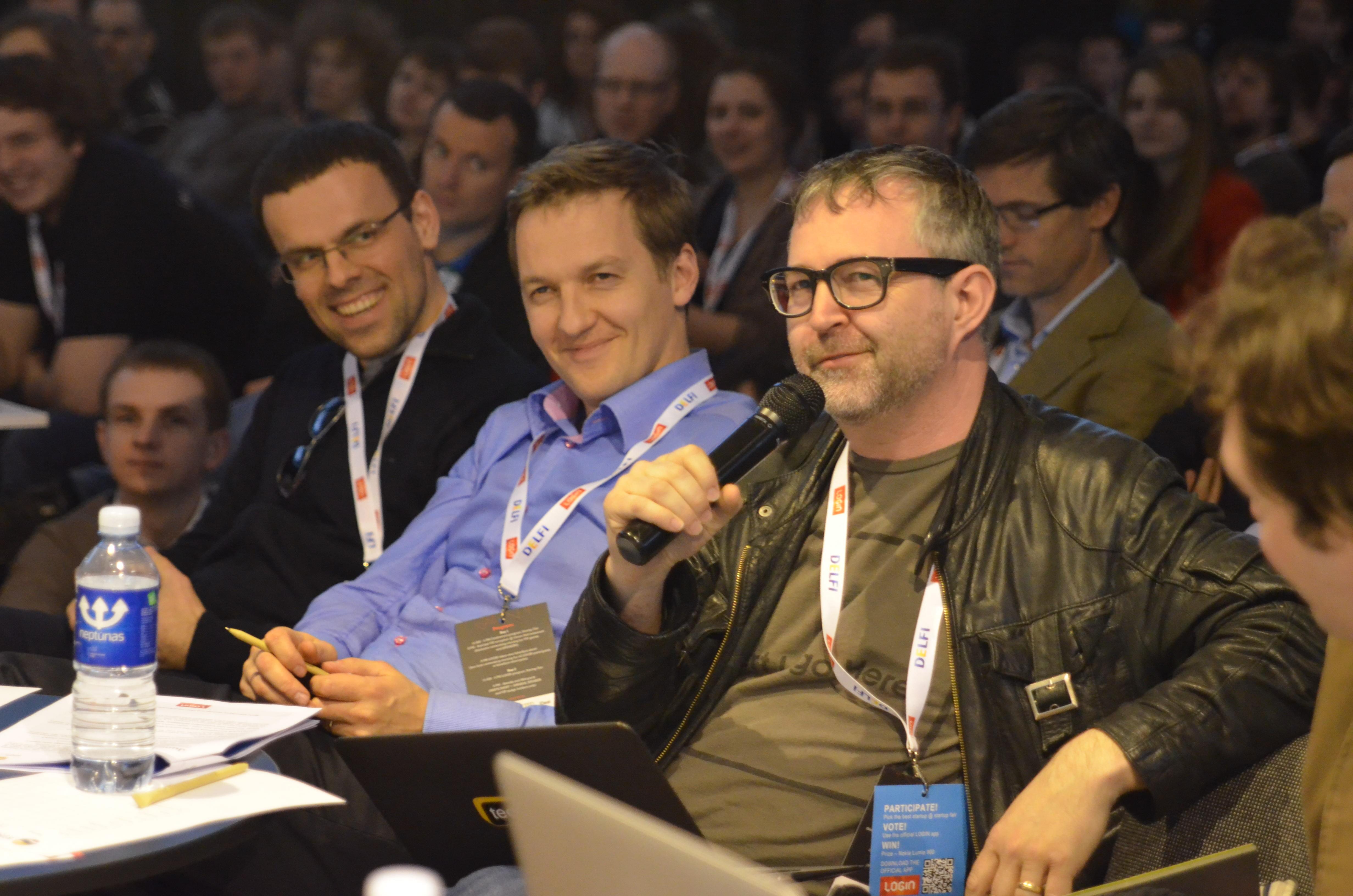 Mike Butcher tests startups in Vilnius