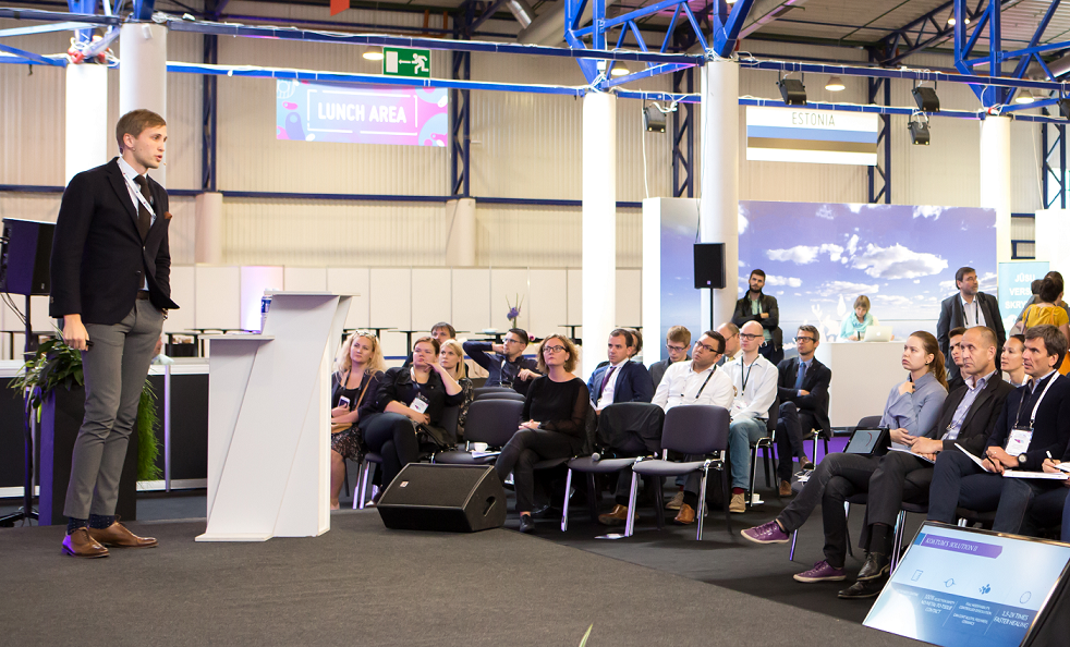 Akimirka iš 2016 m. Life Sciences startuolių verslo idėjų pristatymas