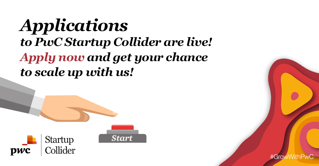 PwC Startup Collider 3rd cohort - start LI