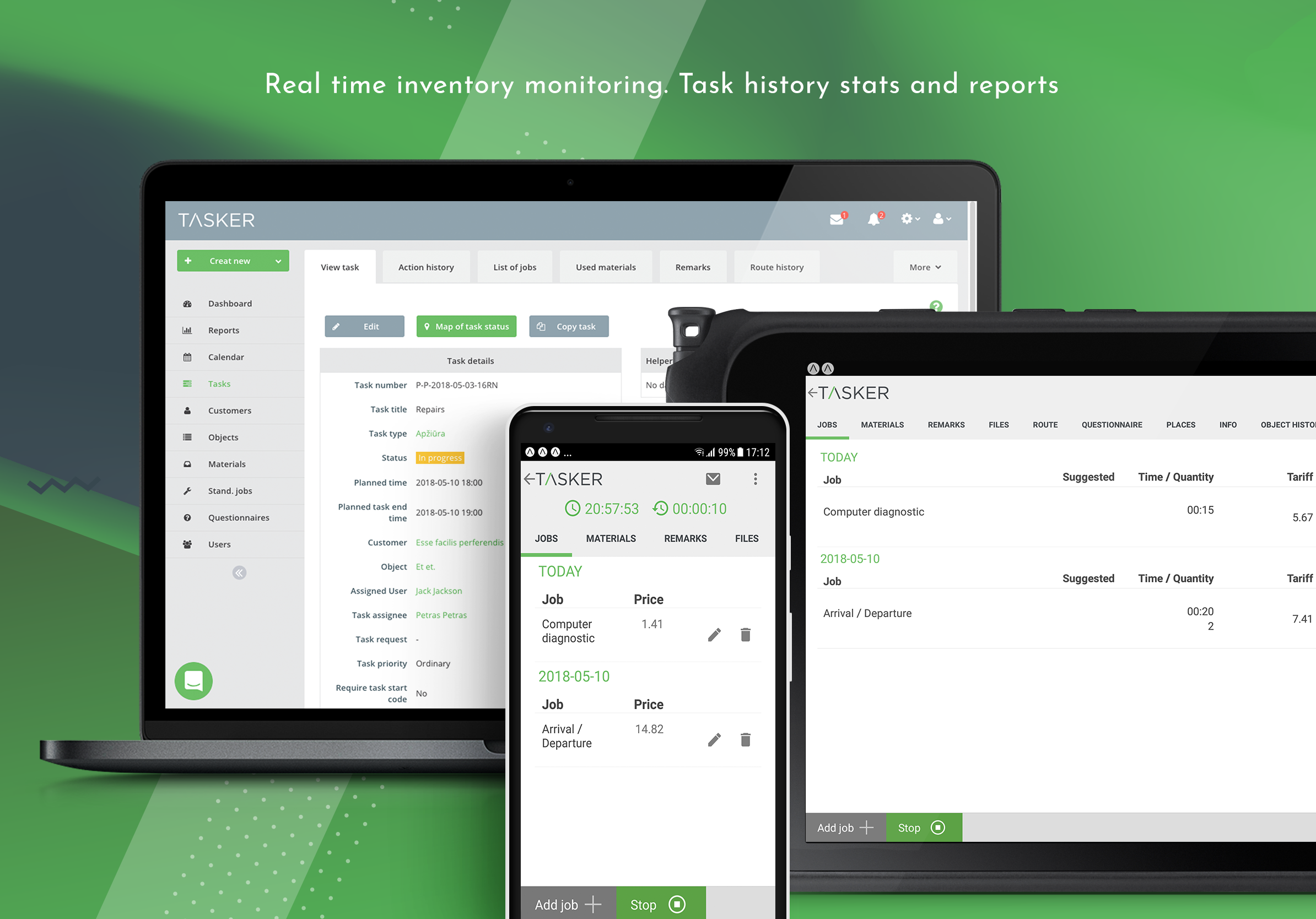 Web screenai per visur